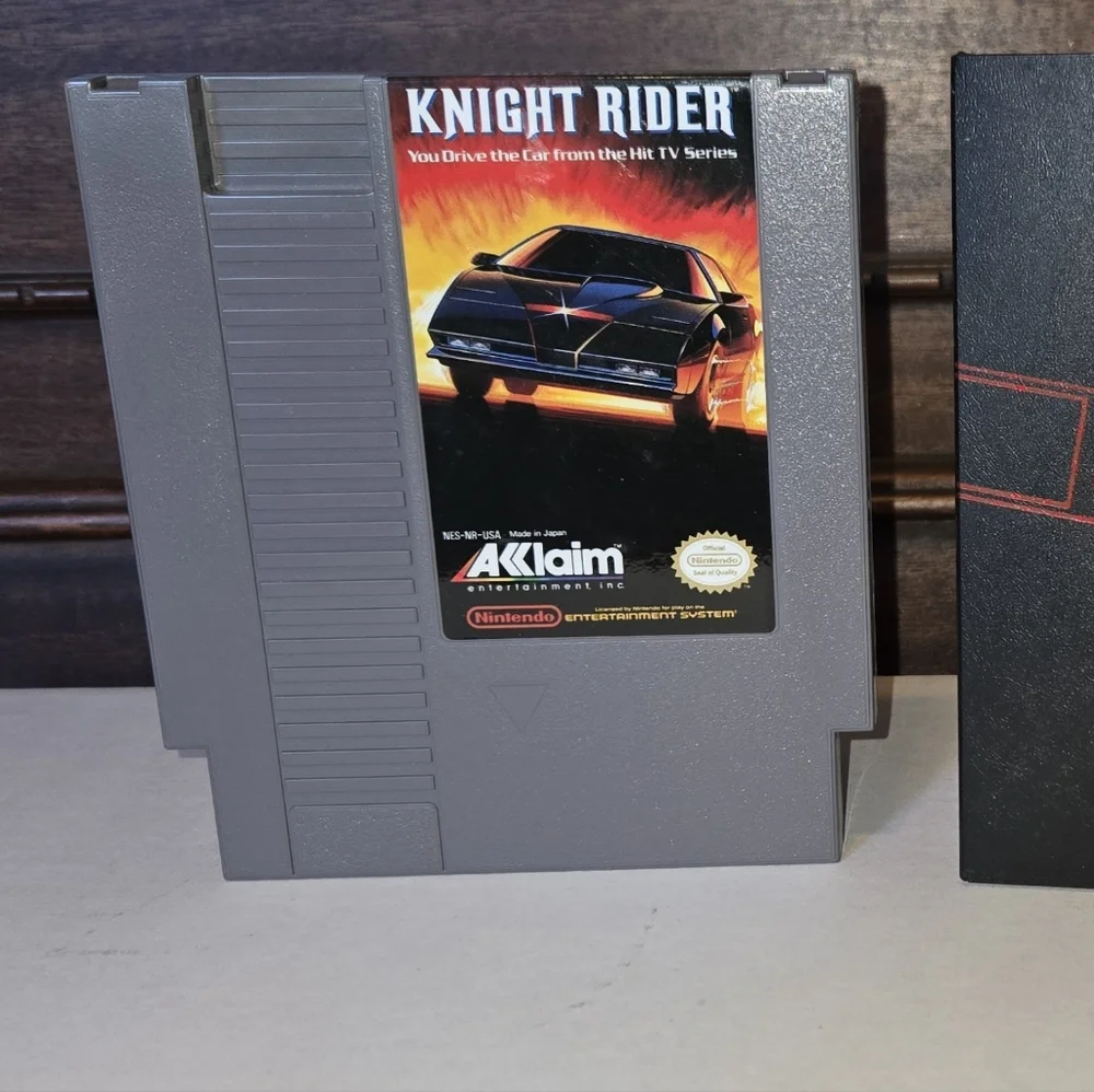 Knight Rider For NES With Original Nintendo Sleeve Retro Video Game